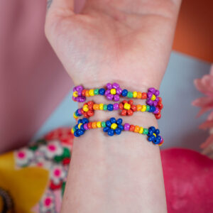 Friendship Garden Bracelets (Set of 3 // Small // Rainbow)