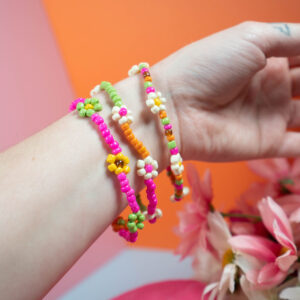 Friendship Garden Bracelets (Set of 3 // Large // Mulit-Spring 2)