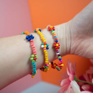Friendship Garden Bracelets (Set of 3 // Large // Multi)