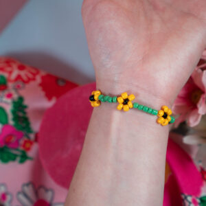 Flower Power Bracelet // Small // Black-Eyed Susan