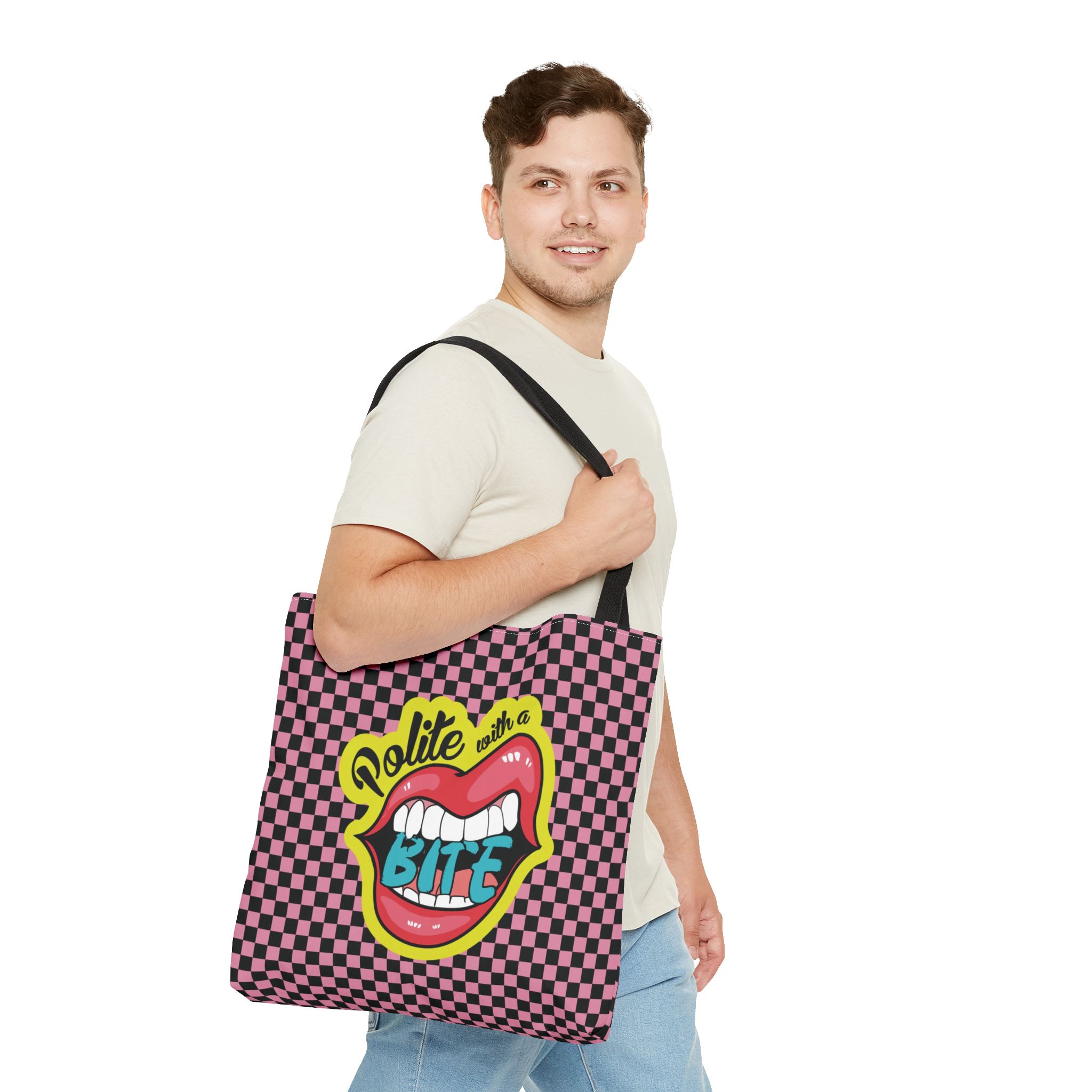 Polite With a Bite - Tote Bag - Image 3