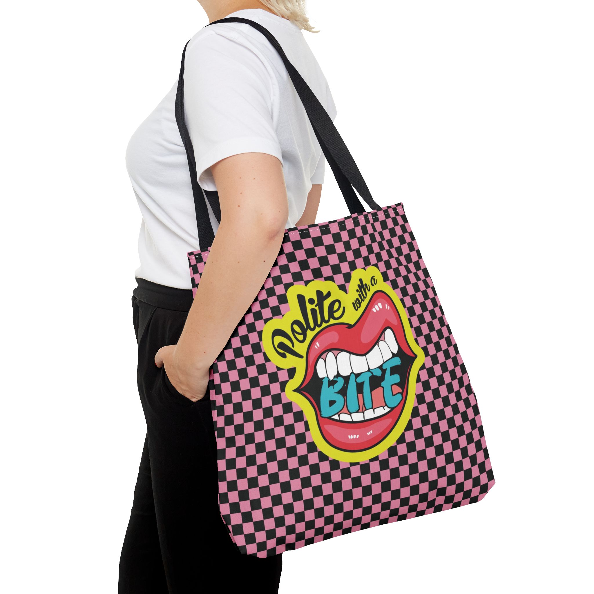 Polite With a Bite - Tote Bag - Image 4