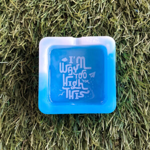 Way Too High Ashtray - Square (4)