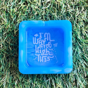 Way Too High Ashtray - Square (5)