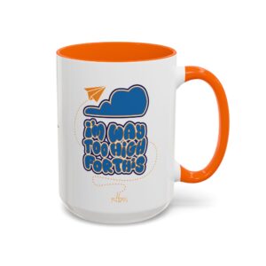I'm Way Too High For This (version 2) Mug - Orange or Blue